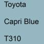 Preview: Toyota, Capri Blue, T310.